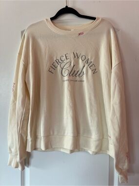 Mally Beauty Cream 'Fierce Women Club' Crewneck Sweatshirt